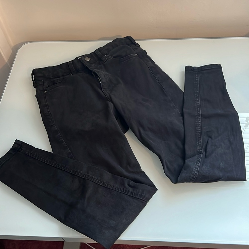 Black High Waisted Skinny Jeans